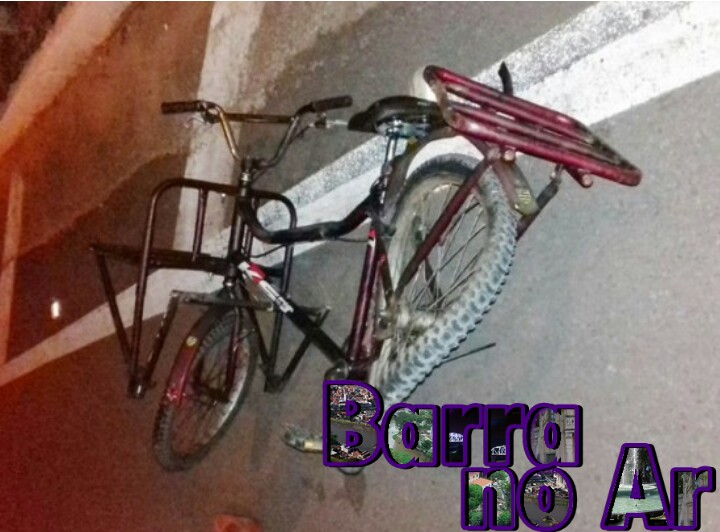 BR393: Ciclista é atropelado por moto no Coimbra 