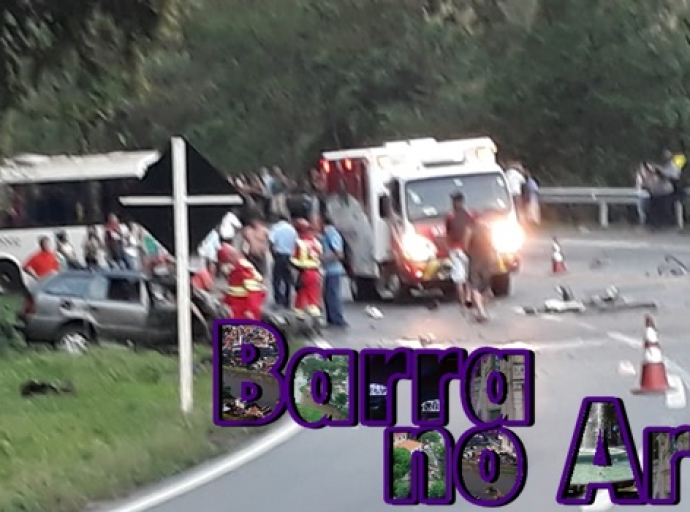 Curva do Aterrado: Acidente grave é registrado na BR-393 